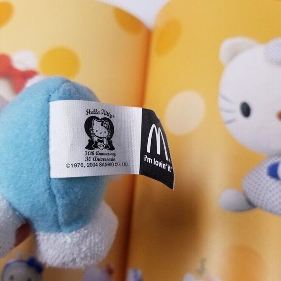 Hello Kitty Plate Plush Toy Canister Mug Nail Polish Stickers New Lot 8 - Picture 4 of 9